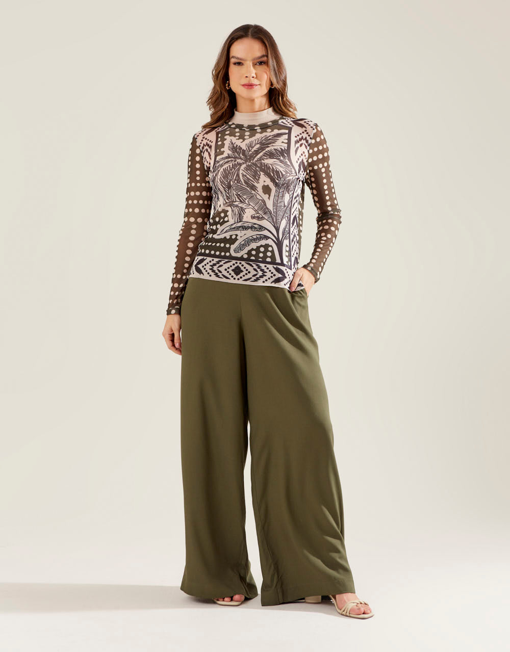 Zoe Tulle Blouse