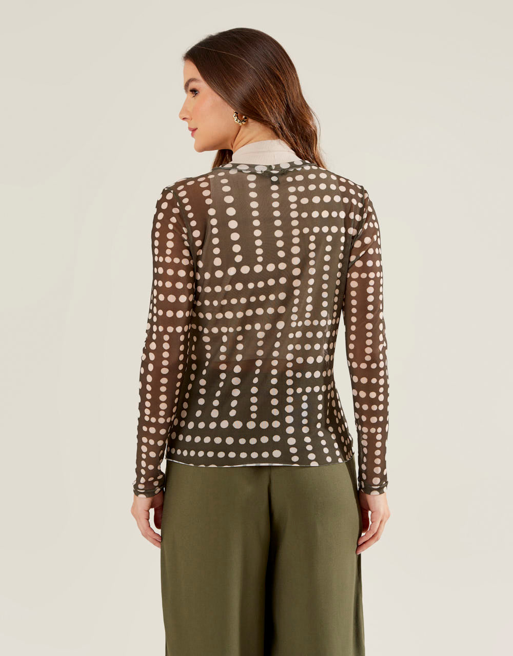Zoe Tulle Blouse