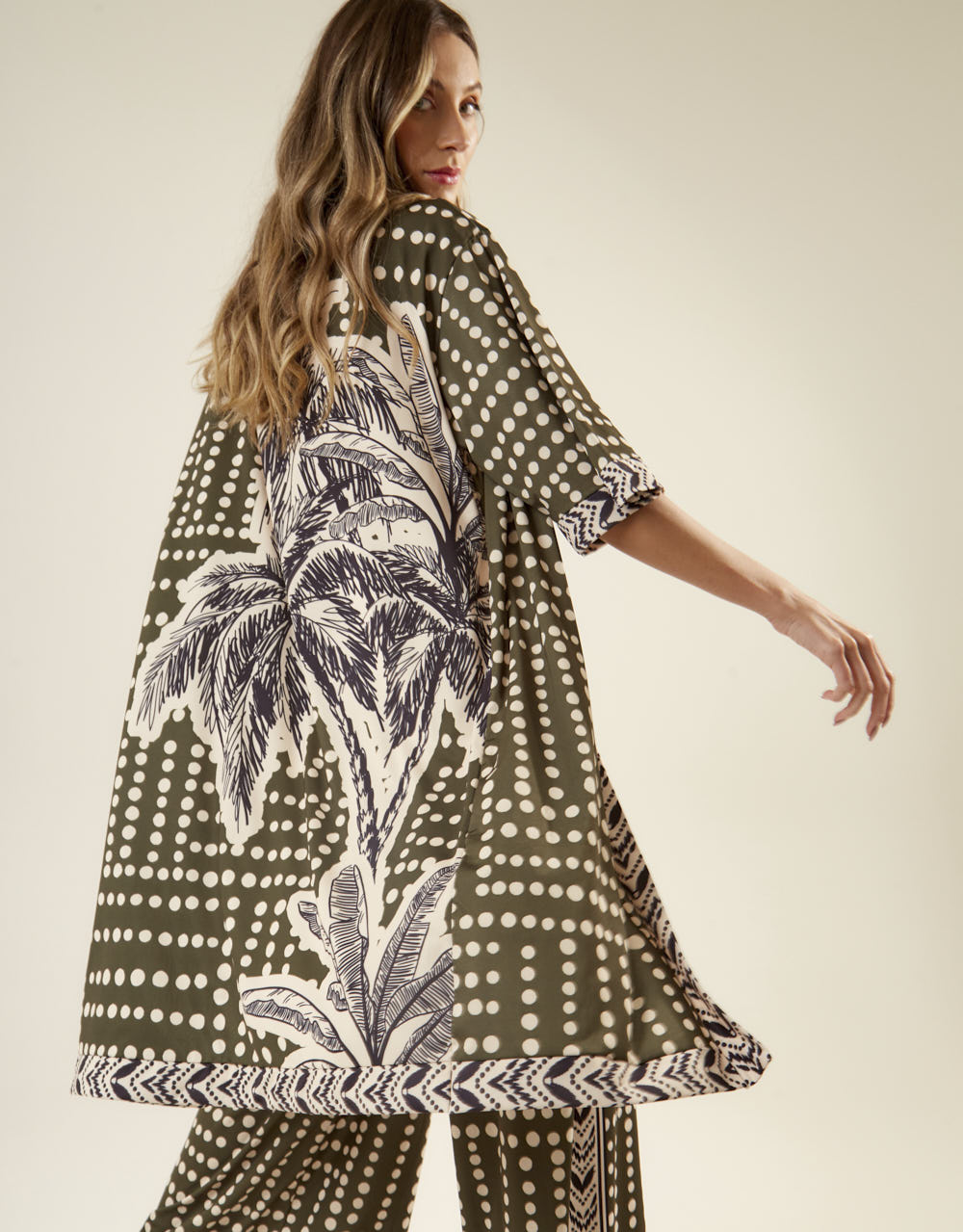Zoe Printed Kimono