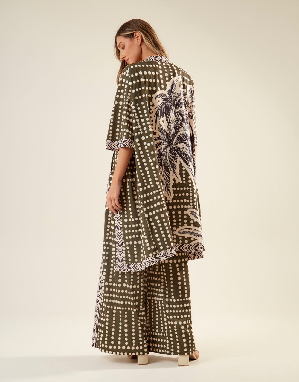 Zoe Printed Kimono