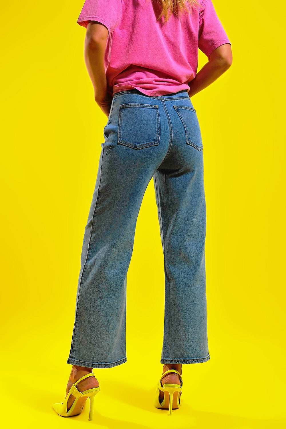 Star Print Jeans