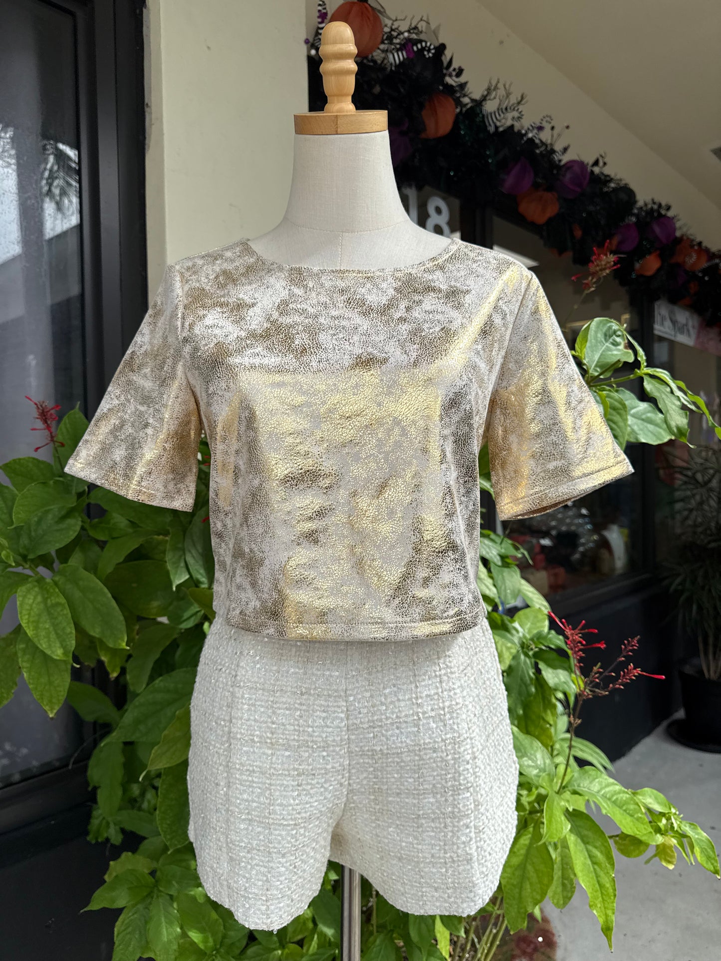 Helena Tweed Shorts