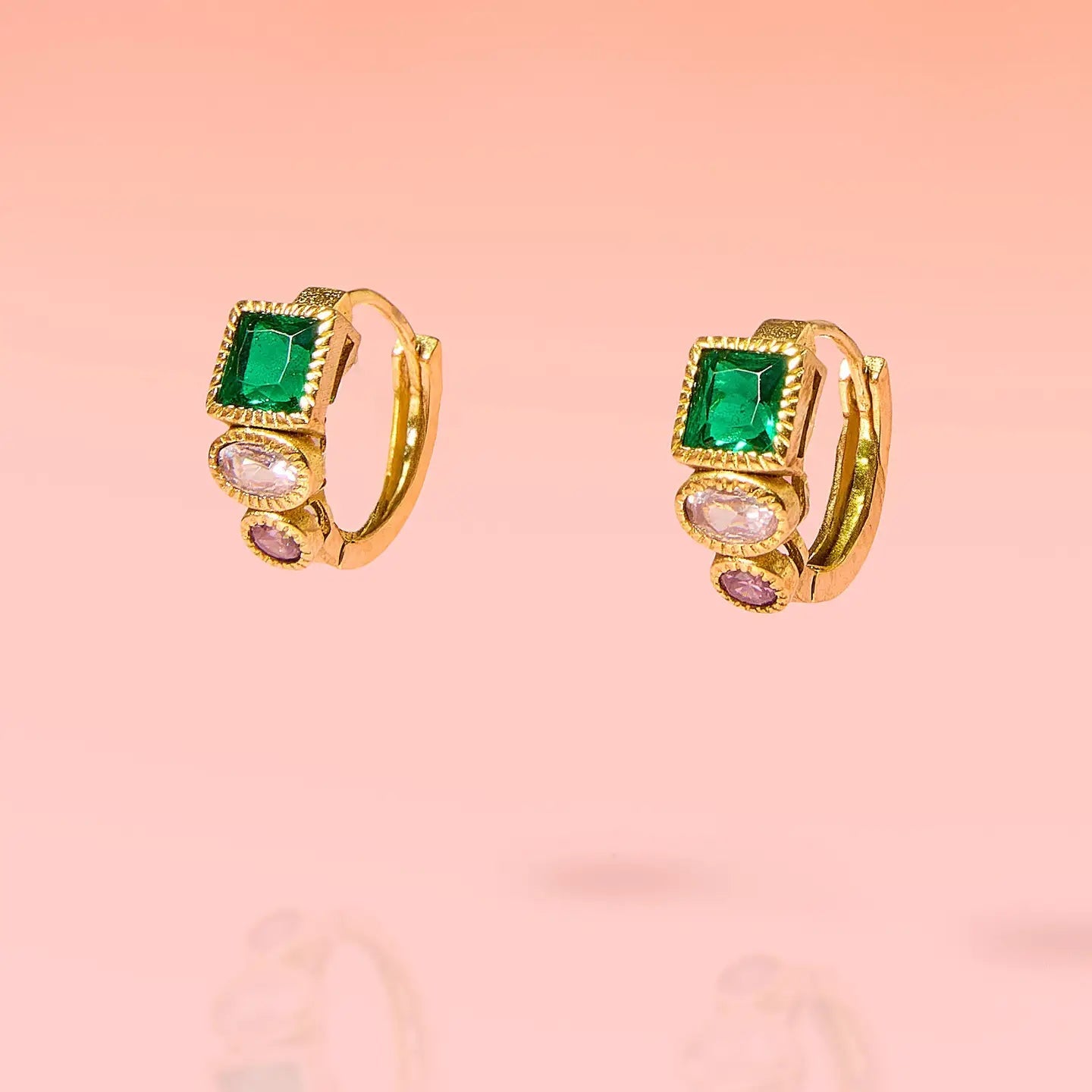 Dainty Huggie Hoop Vintage Tribe & Temple