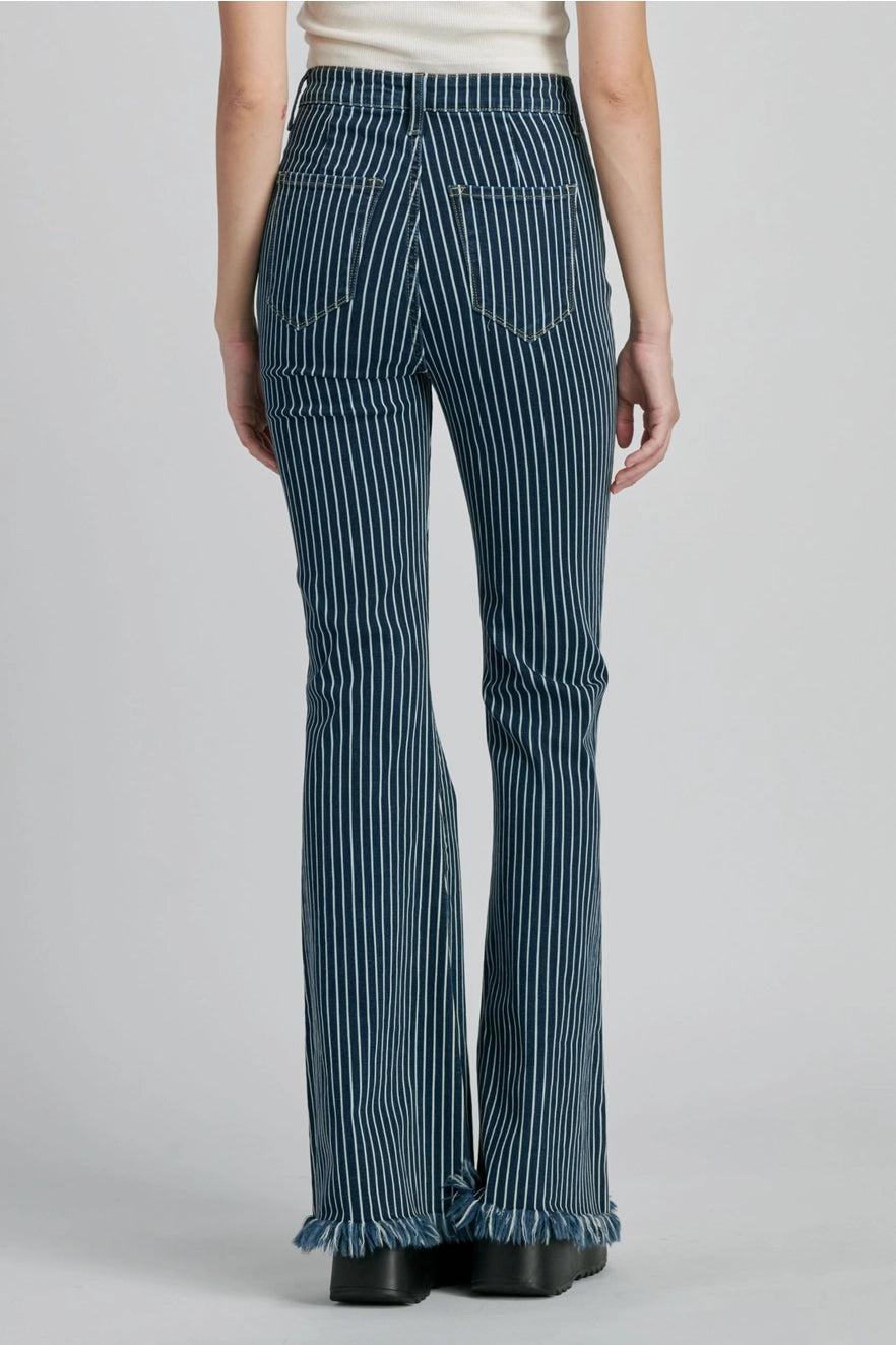 Striped flare jeans
High rise flare jeans
Dark wash flare jeans
Women's flare jeans
Statement jeans
Dark striped super flared jeans
Frayed hem flare jeans
Bold high rise jeans
Daring style jeans
Unique flare jeans
Fashion flare jeans
Striped jeans
Vertical striped jeans
High rise fit jeans
Wide leg flare jeans
Denim flare jeans
Stretch flare jeans
Fashion jeans
Stylish jeans
Going out jeans
Statement piece
Edgy jeans
Dark striped super flared jeans with a bold high rise waist and frayed hem
