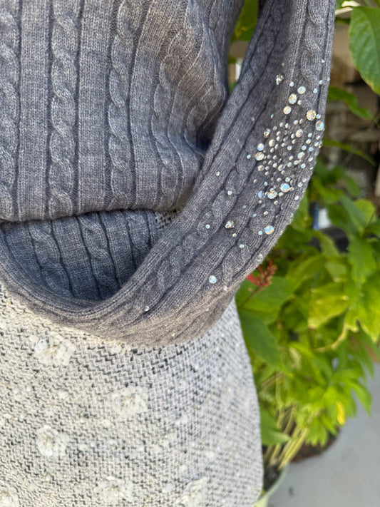 Jade Crystal Cardigan