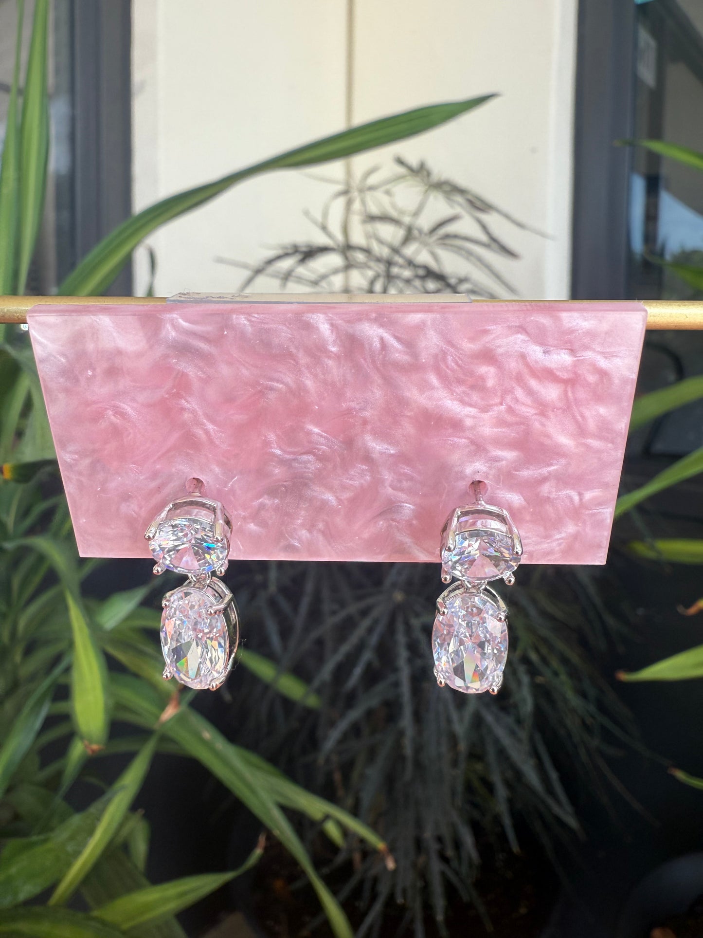 Diamond Drop Earrings