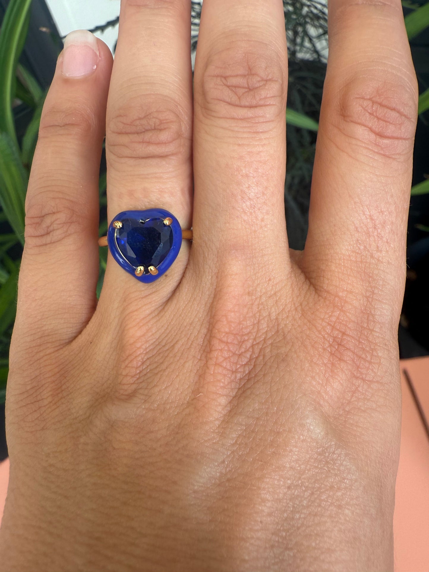 Heart Gem Ring Accessory Hoarder