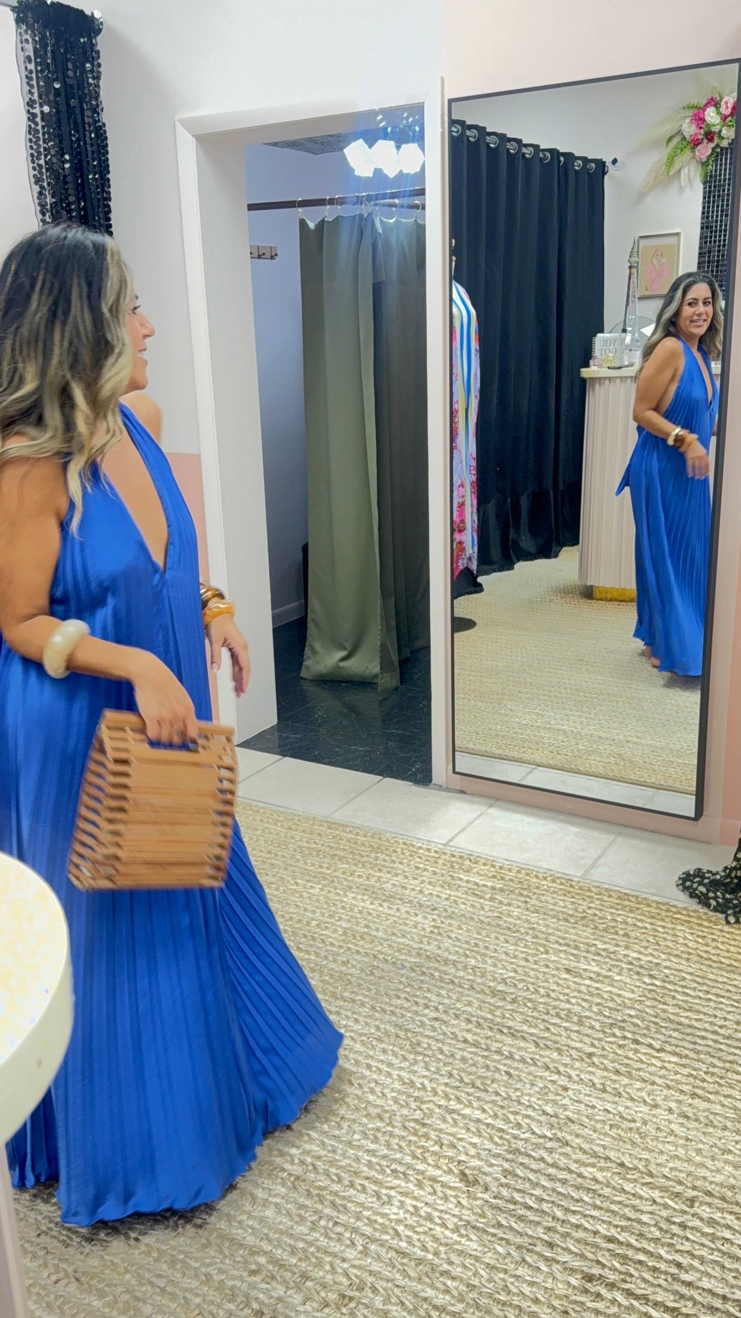 Stella Pleated Dress Lucy Paris