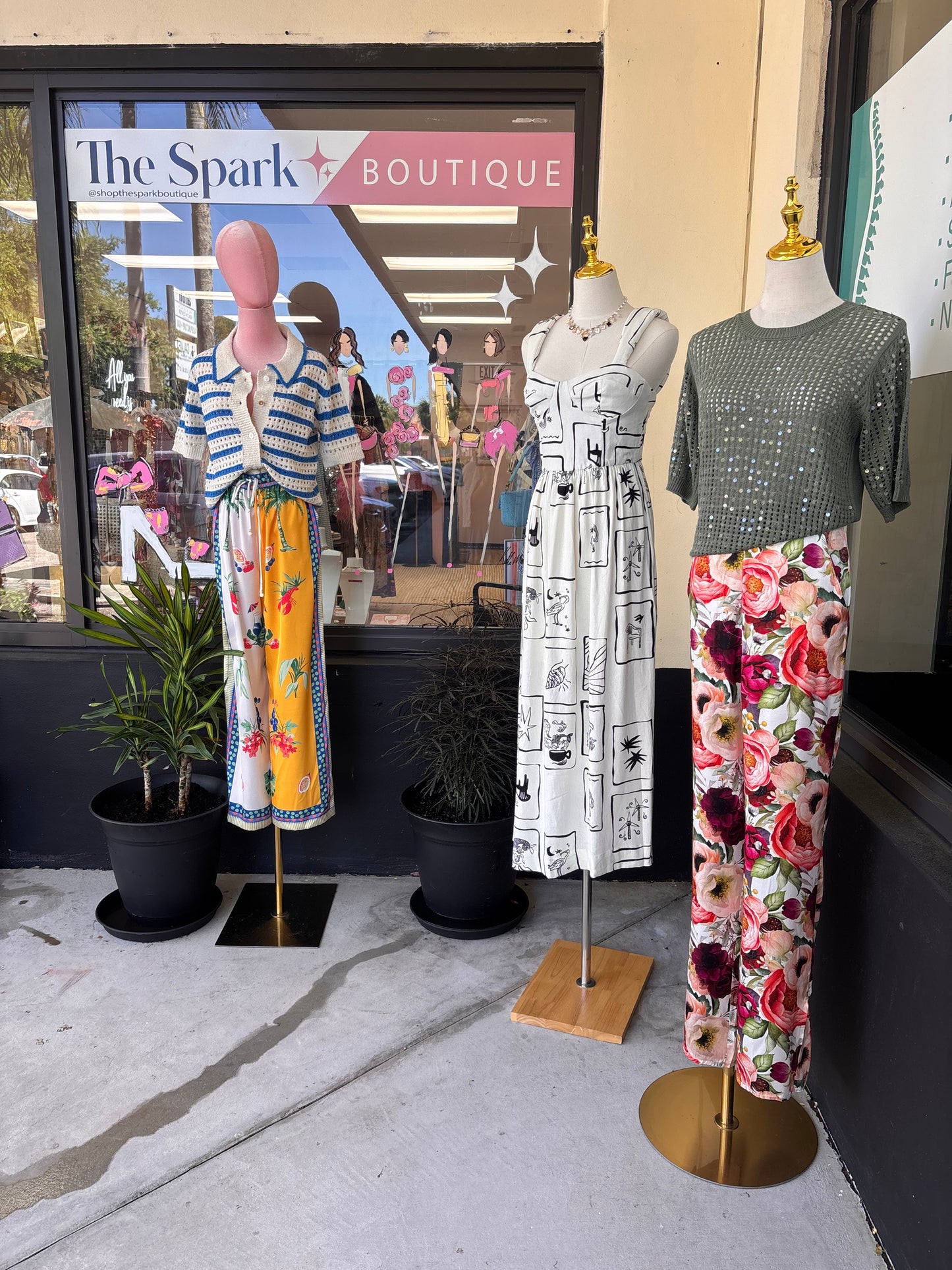 Andie Printed Pants