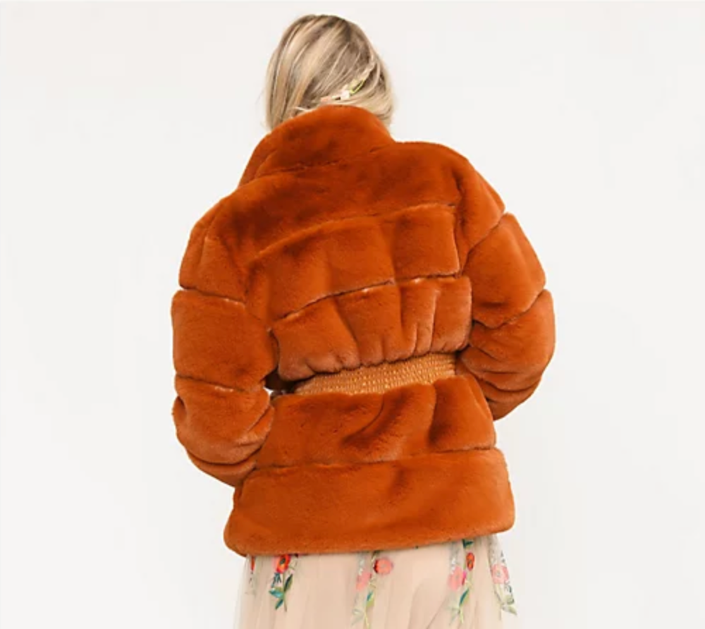 Veronica Fur Jacket The Spark Boutique