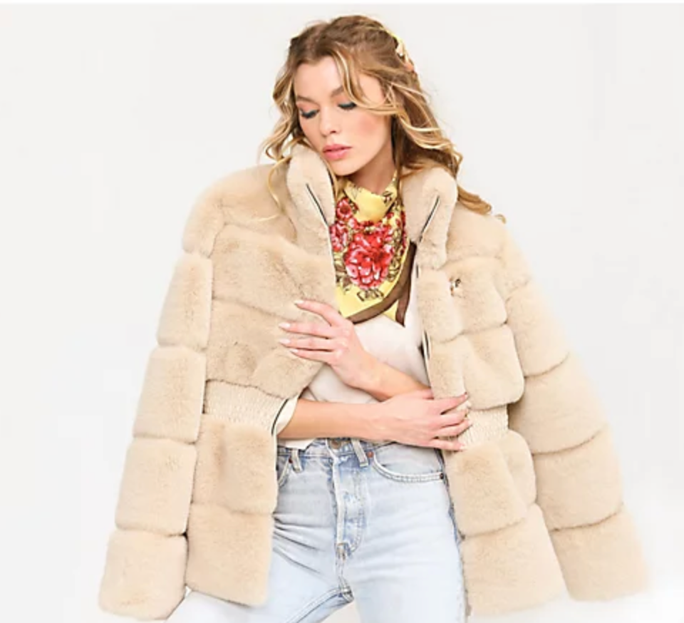 Veronica Fur Jacket The Spark Boutique