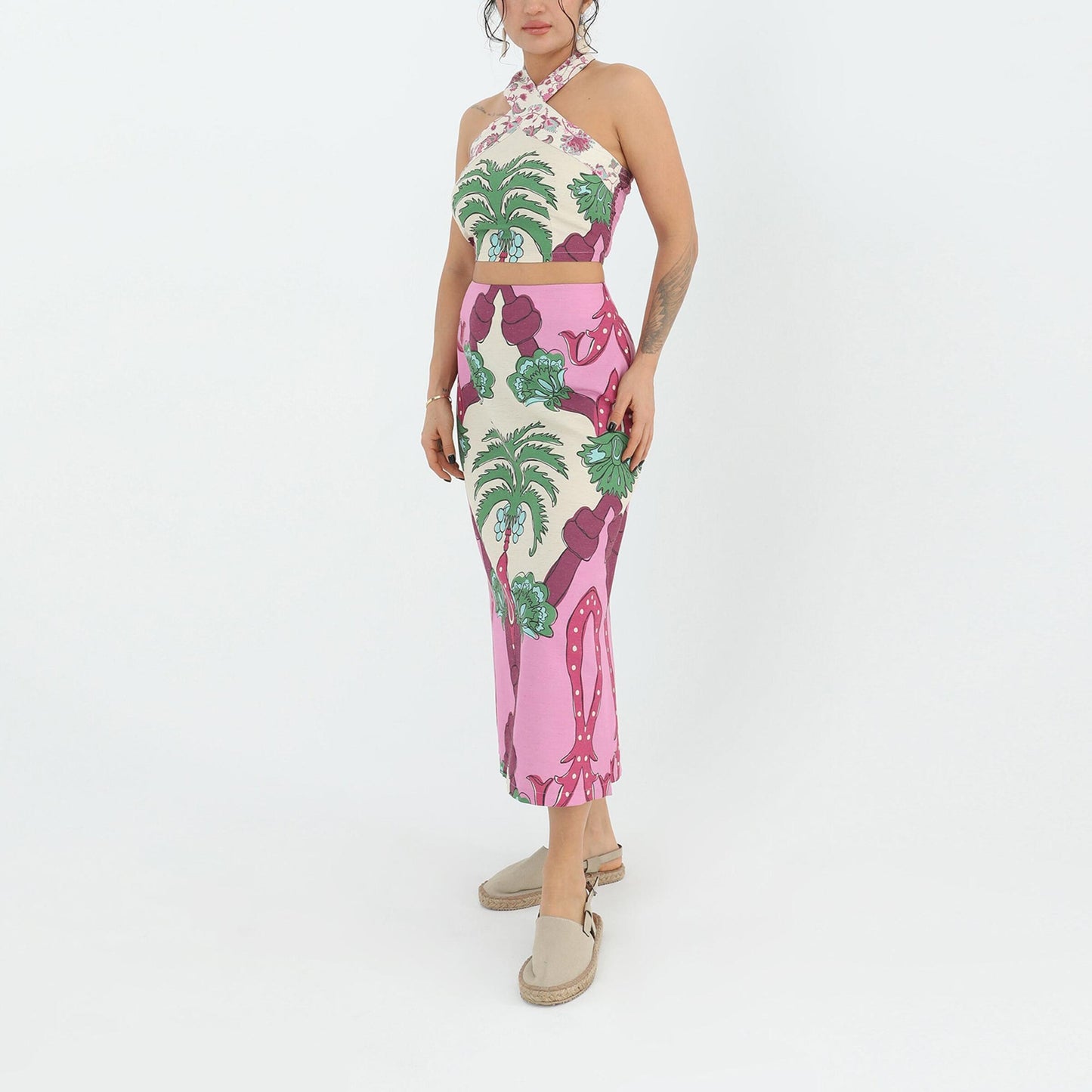 Lya Midi Skirt