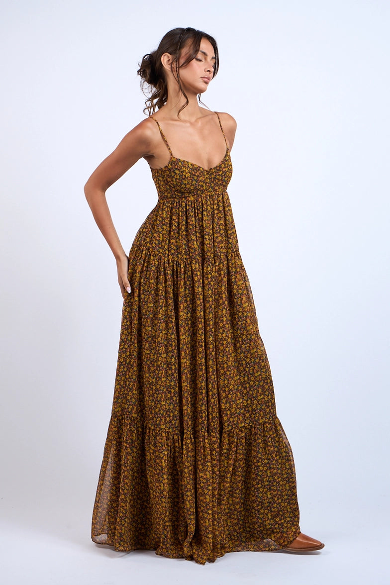 Leigh Maxi Dress Sky to Moon