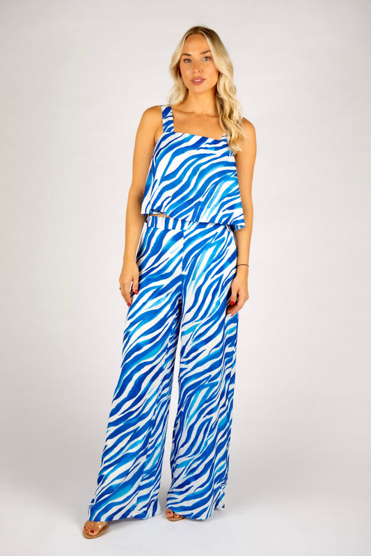 Brandee Zebra Printed Top
