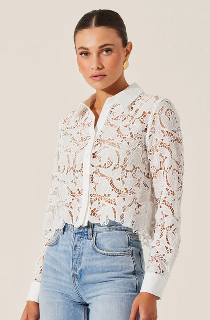 Penny Floral Lace Top