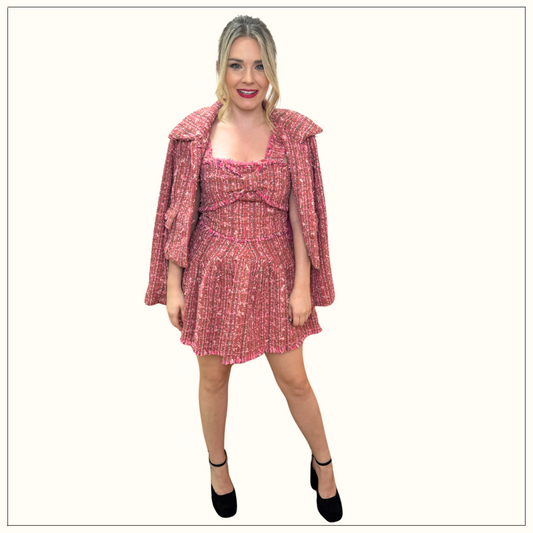 Cher Tweed Skirt