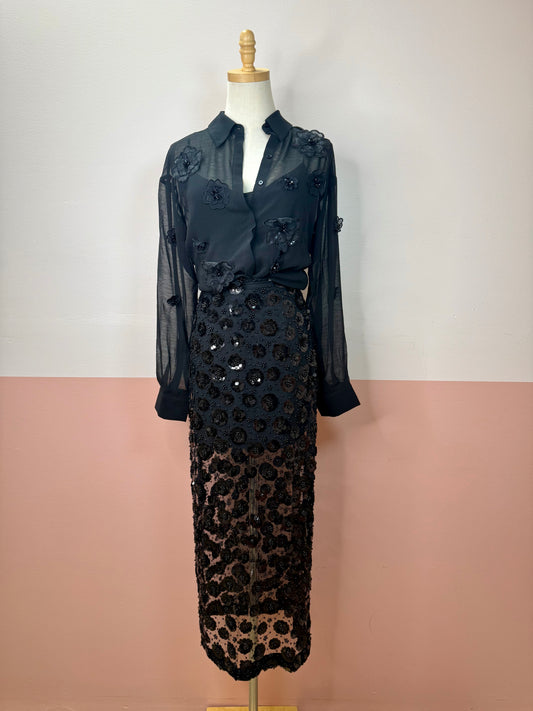 Frida Floral Shirt Blouse