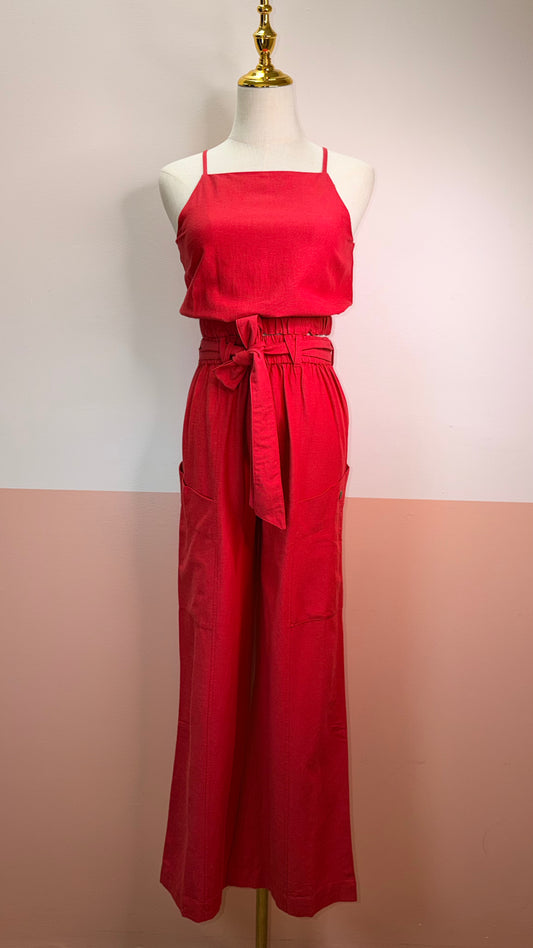 Denise Garnet Red Pant