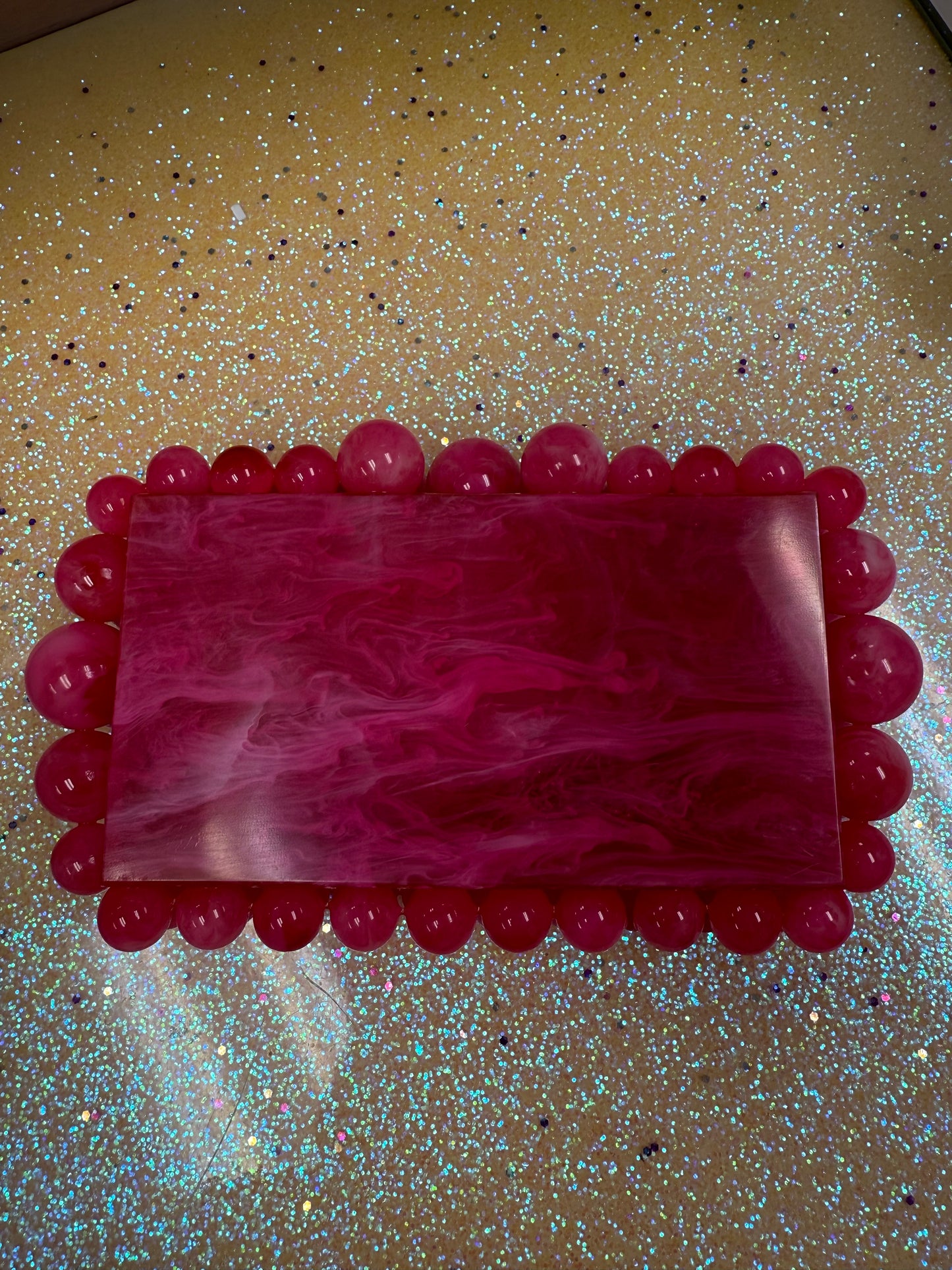 The Carrie Bubble Clutch