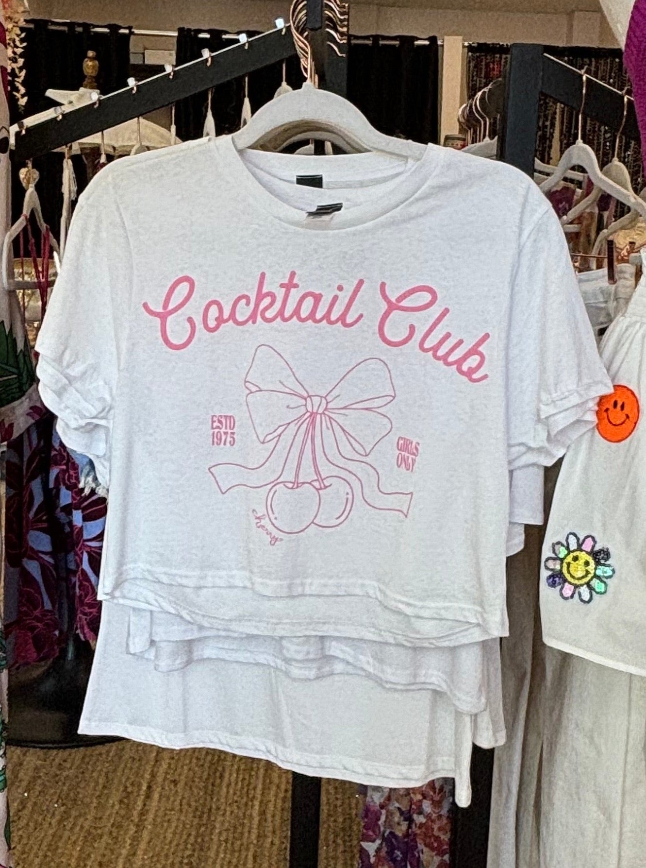 Charlotte Cocktail Club tee