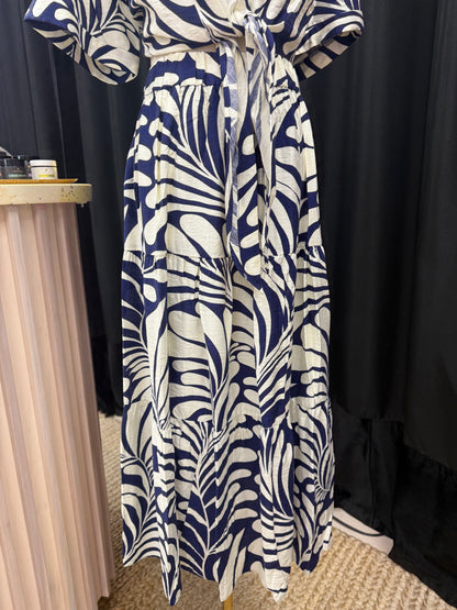 Pia Printed Midi Skirt