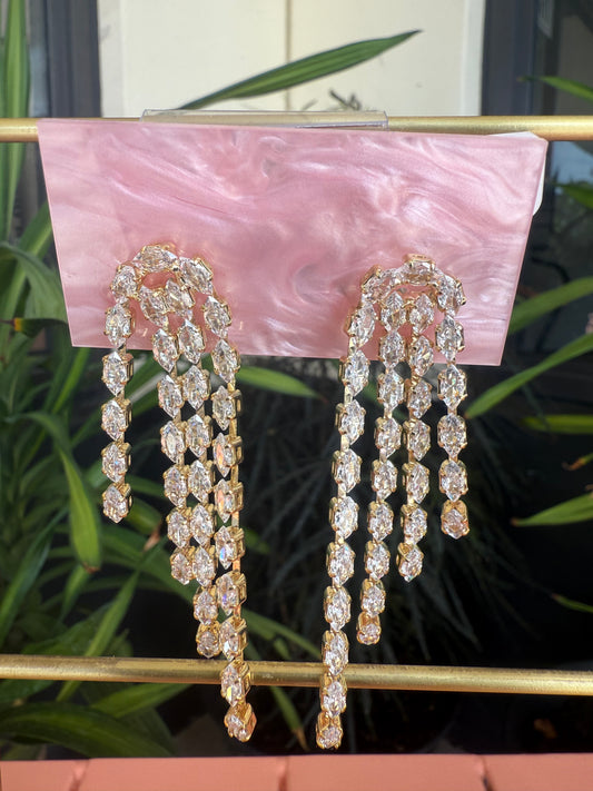 Waterfall Diamond Earrings