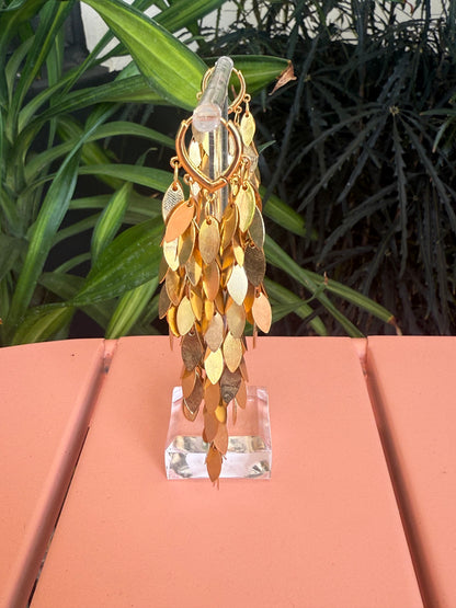Dangling Gold Earrings