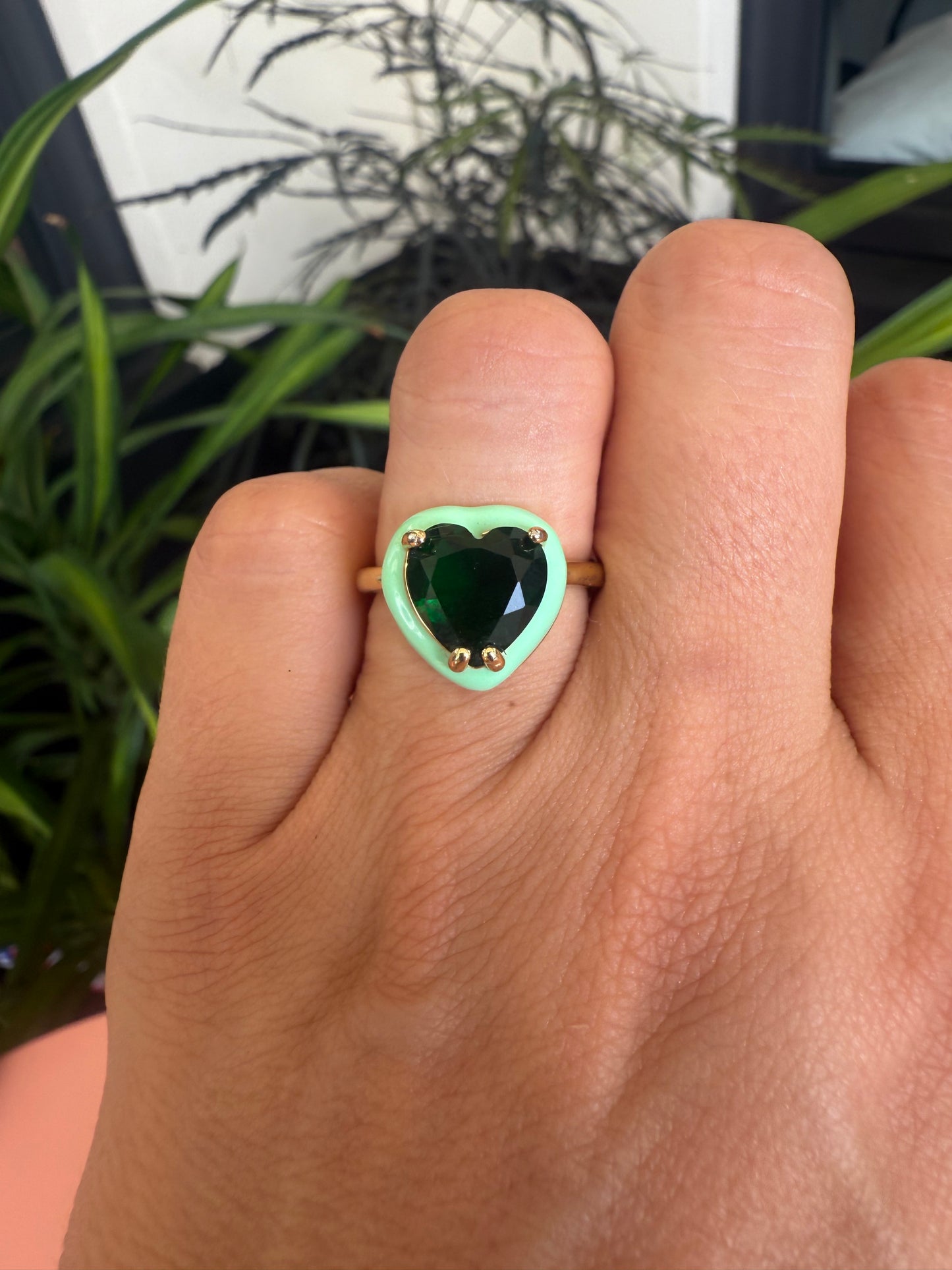 Heart Gem Ring