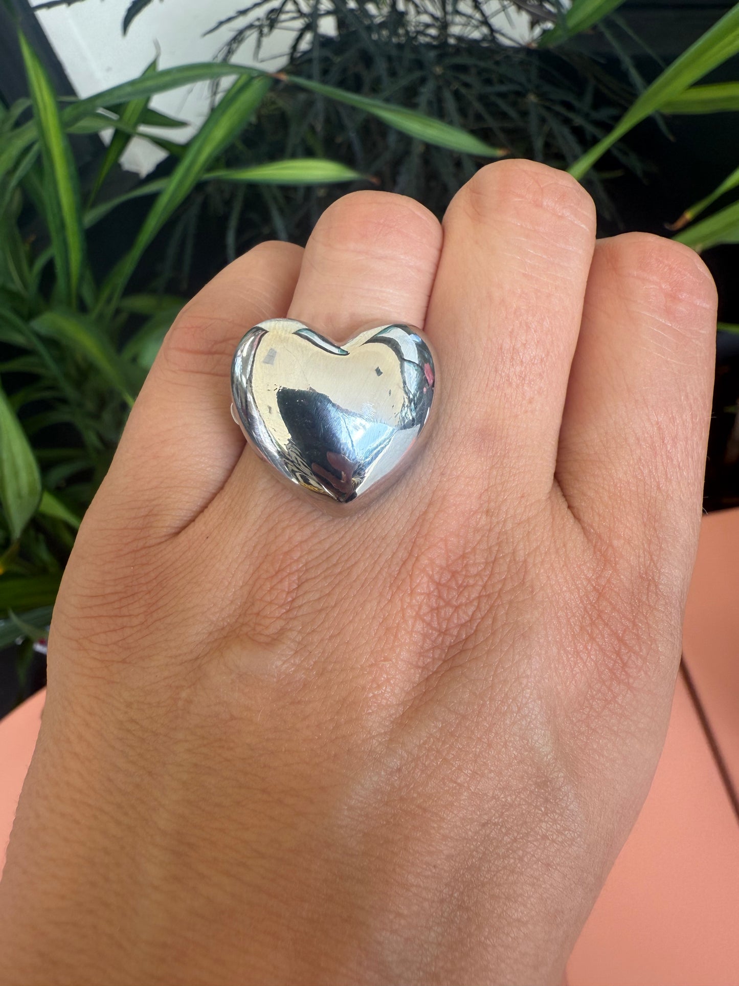 heart Adjustable Rings