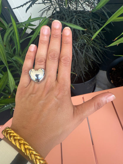 heart Adjustable Rings