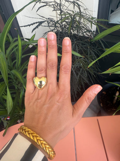 heart Adjustable Rings