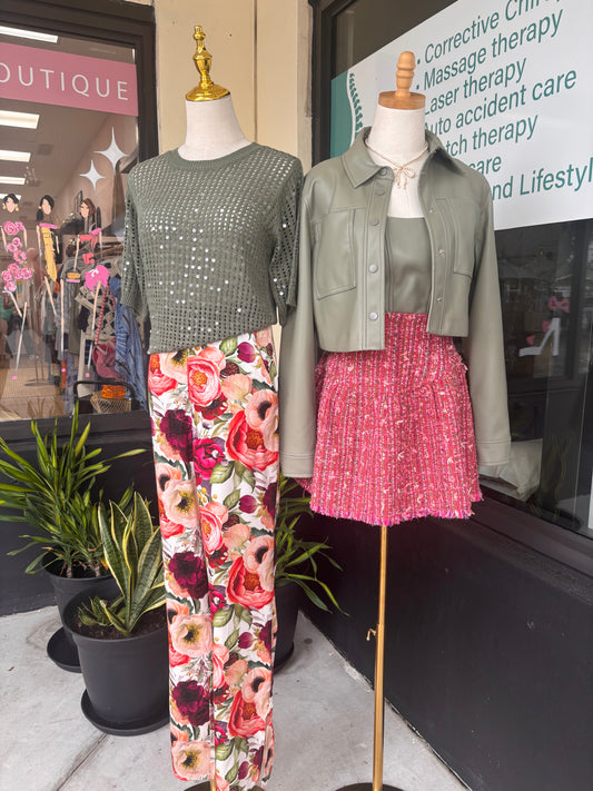 Andie Printed Pants