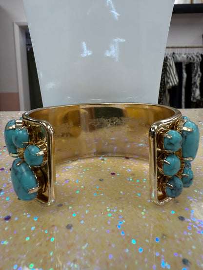 Turquoise Stone Cuff Bracelet Joan Consigned Jewelry