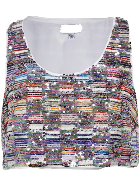 Veronique Sequined Top