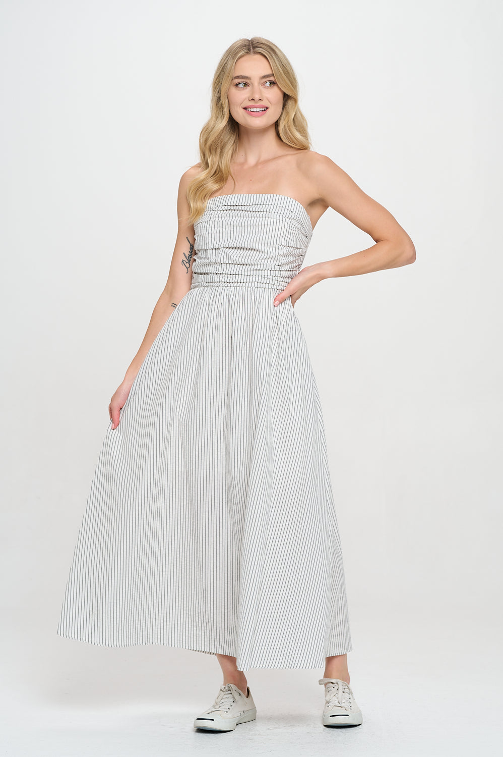 Nella Strapless Maxi Dress