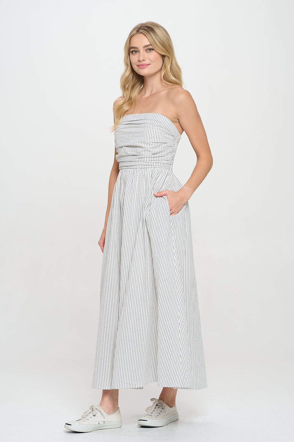 Nella Strapless Maxi Dress