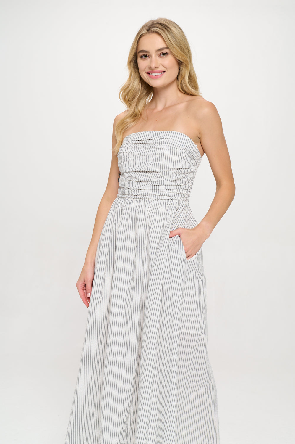 Nella Strapless Maxi Dress