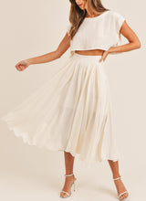 Load image into Gallery viewer, Minnie Top &amp; Midi Skirt Set
