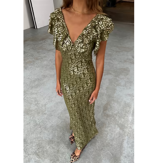 Scottie Jacquard Dress