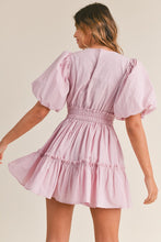 Load image into Gallery viewer, Nellie Puff Sleeve Mini Dress
