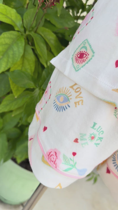 Lucinda Lucky Me PJ Set with Headband