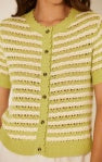 Grace Striped Cardigan