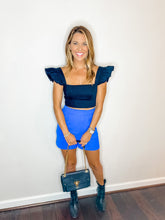 Load image into Gallery viewer, Brooke Ruffle Crop Top
