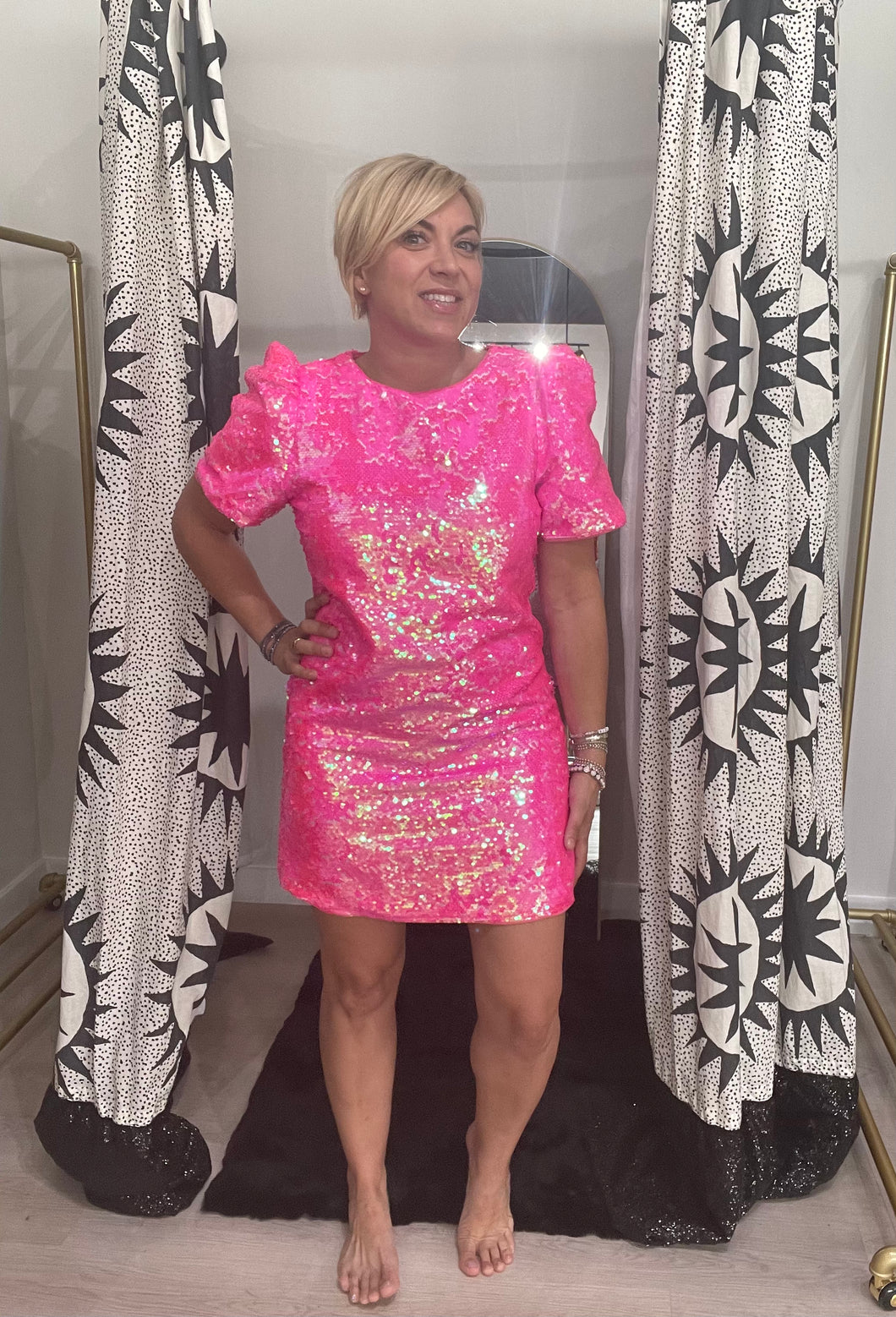 Avery Sequined Mini