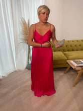 Load image into Gallery viewer, Ruby Pleated Dress
