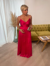 Load image into Gallery viewer, Ruby Pleated Dress
