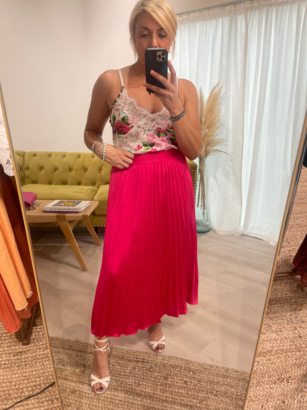 Savannah Pleated Skirt