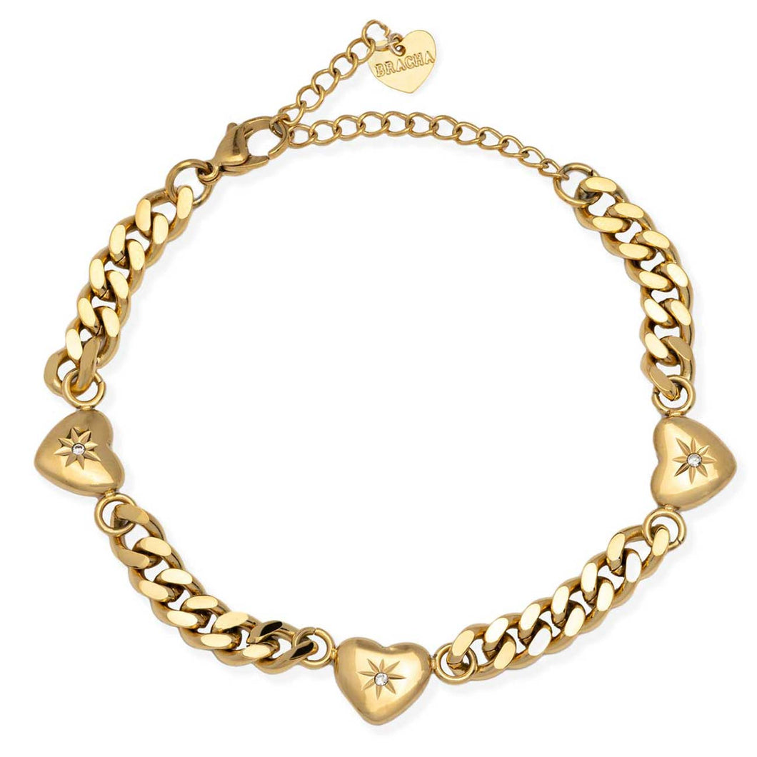 Sydney Heart Bracelet